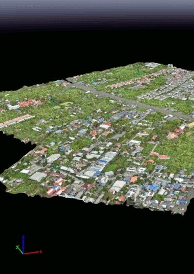 การสร้างแผนที่ 3 มิติและการถ่ายภาพเพื่อสร้างแผนที่